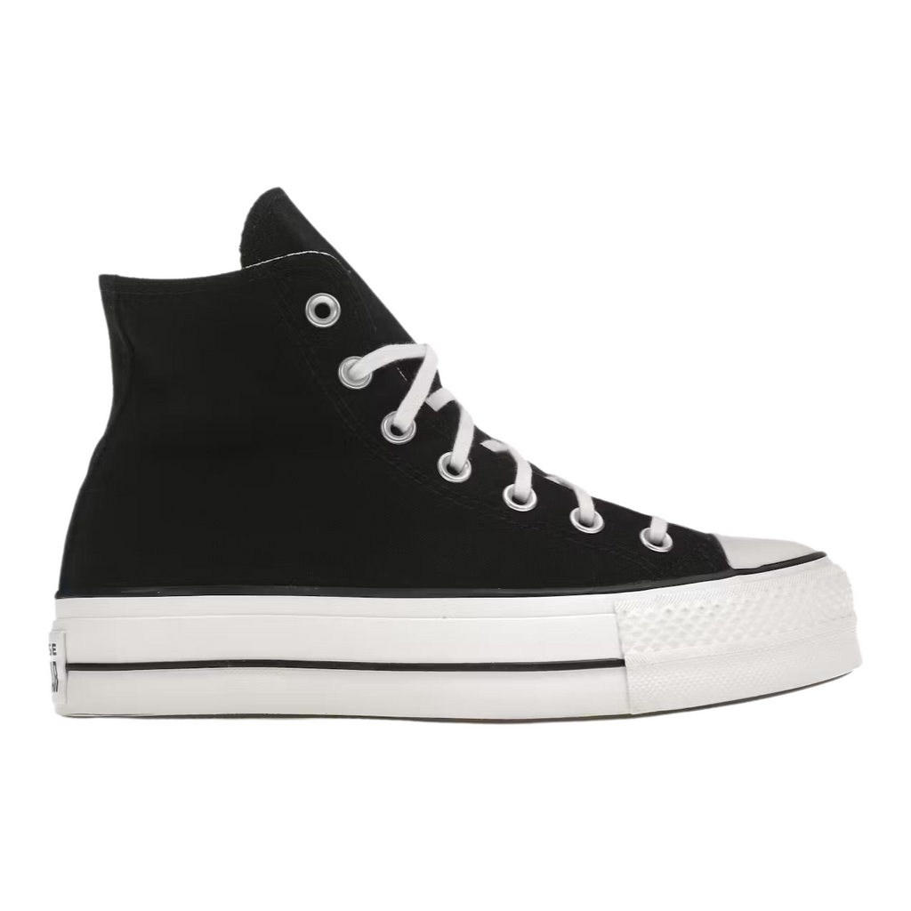 Converse   Chuck   Taylor   All   Star   Hi   Platform   Black   White   (Women's)