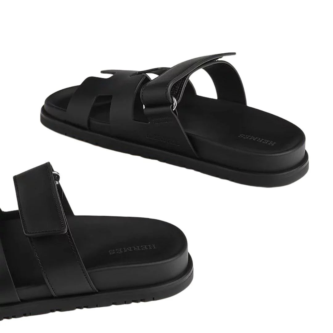 Hermès Chypre sandal 'Noir'