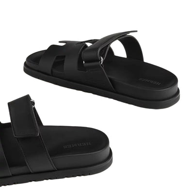 Hermès Chypre sandal 'Noir'
