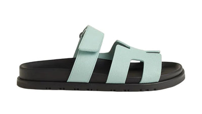 Hermès Chypre sandal 'bleu cristaux'