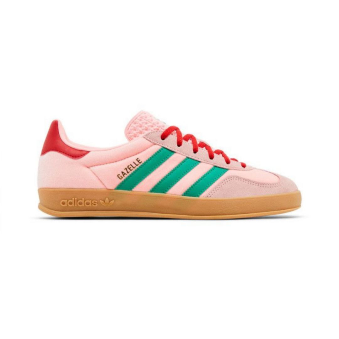 Gazelle indor Glow pink court green" For women