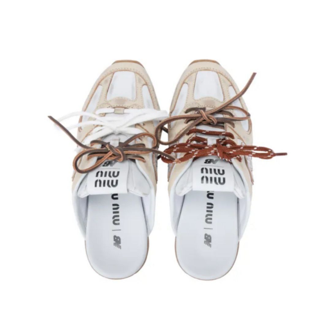 Miu miu x new balance 530 SL Toe  Lime & Grey white"